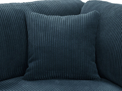 Upholstered Modular Sectional & Custom Configuration And Toss Pillows