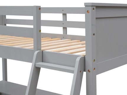 Loft Bed With Shelves With Desk