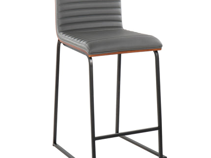 Mason Mara - Contemporary Fixed Height Quality Counter Stool (Set of 2)
