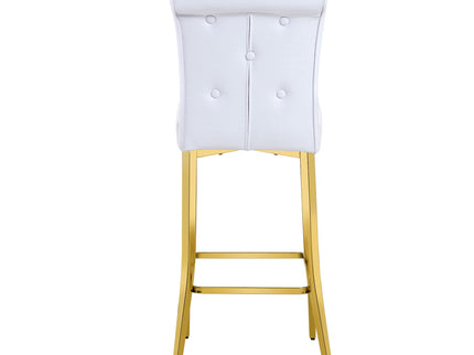 Bar Chairs With Crystal Clasp Design (Set of 2)