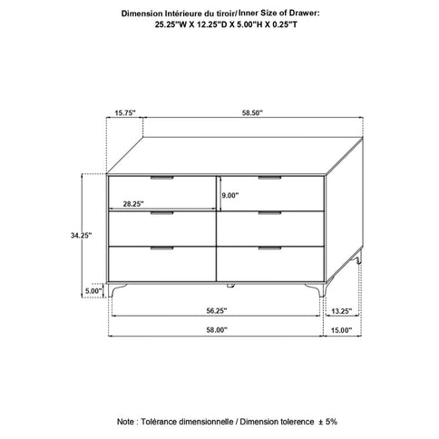 Lexie - Tufted Panel Bedroom Set
