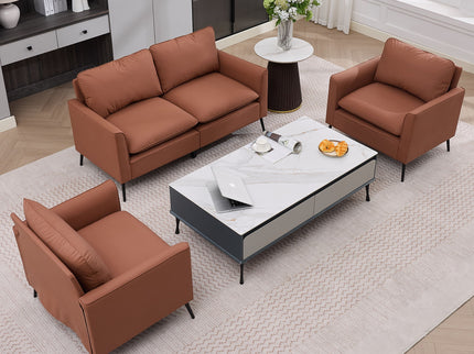 Upholstered Loveseat, For Living Room