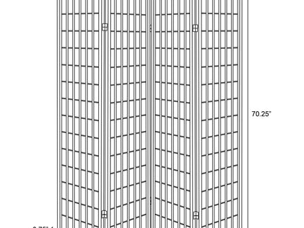 Sartre - 4 Panel Room Divider