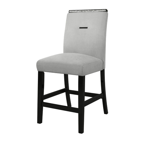 Ariya - Bar Stools (Set of 2) - Black / Gray
