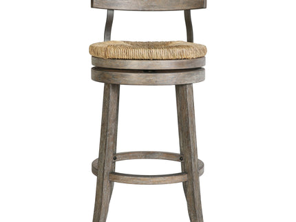 Stool With Natural Seagrass Seat
