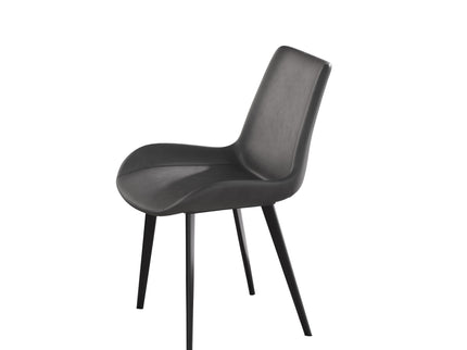 Modern Dining Chair Living Room Metal Leg Dining Chair (Set of 2)