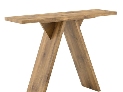Console Table With V - Shaped Base