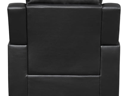 Winchell - Upholstered Padded Arm Tufted Accent Chair - Black