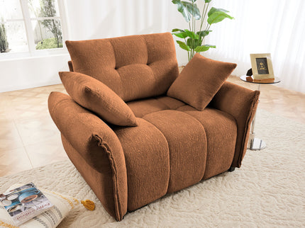 Modern Ergonomic Single Seater Sofa With High Resilience Cushions