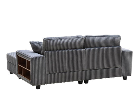 Convertible Sectional Sofa, Sleeper Oversized Living Room Lounge