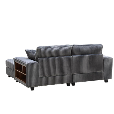 Convertible Sectional Sofa, Sleeper Oversized Living Room Lounge