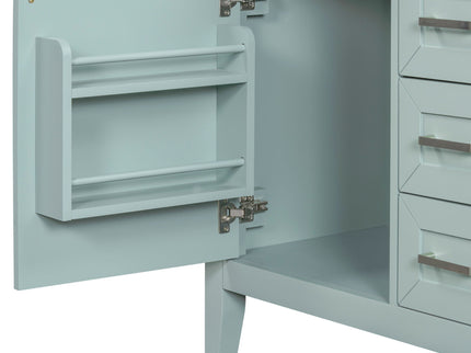 Modern Bathroom Vanity With Sink Combo, 3 Drawers
