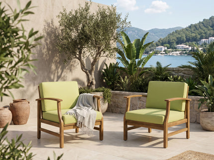 Perla - Contemporary Club Chair With Water Resistant Cushionі