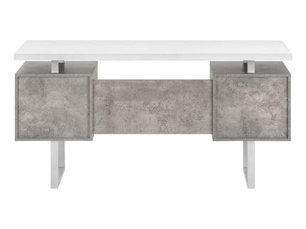 Computer Desk For Home Office, Laptop, Left, Right Set - Up, Storage Drawers, Contemporary & Modern