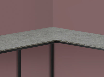 Computer Desk, Home Office, Corner, L Shape, Laptop, Contemporary & Modern