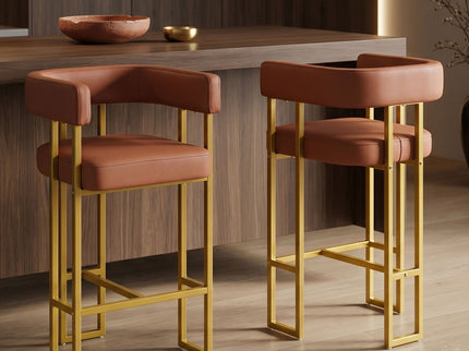 Modern Counter Height Bar Stools With U - Shaped