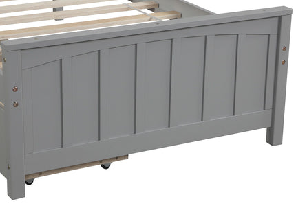 Platform Bed With Two Drawers