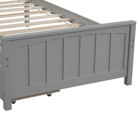 Platform Bed With Two Drawers