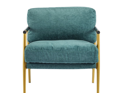 Modern Accent Chair With Cushions, Cozy Seating