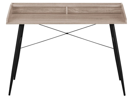 Computer Desk For Home Office, Sturdy Construction, Storage Shelves