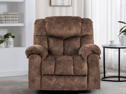 Swivel And Rocking Recliner Chair With Massage And Heating