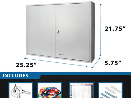 Adjustable Key Cabinet With Lock