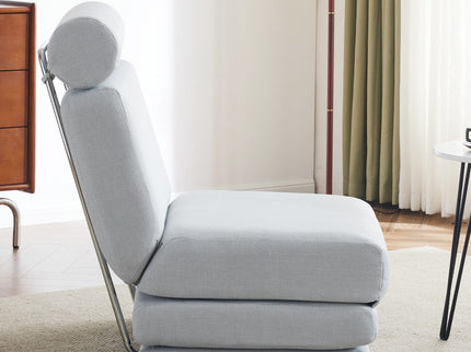 Foldable Single Chair Sofa Bed With Pillow, Easy To Store, Breathable And Wearable