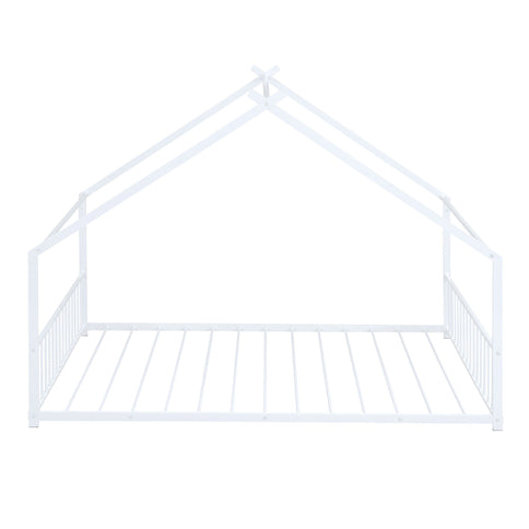 Metal House Bed