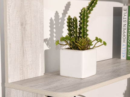 L-Shaped Corner Bookshelf