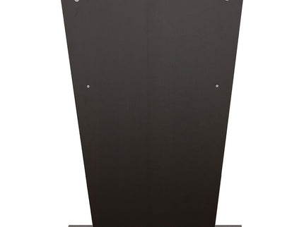 2 Shelf Console Table With V Shape Design - Brown