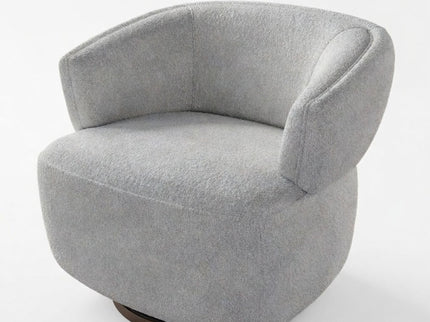 Swivel Barrel Accent Oversized Club Chair