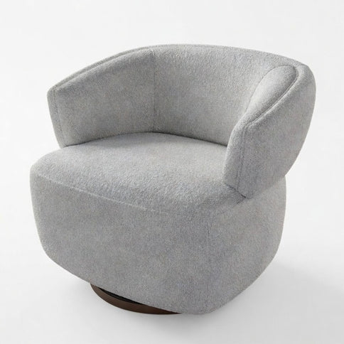 Swivel Barrel Accent Oversized Club Chair