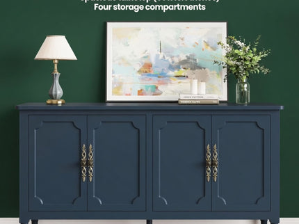 Vintage Buffet Cabinet With Adjustable Shelves