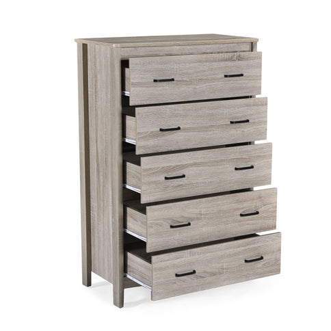 Titeca - Contemporary 5 Drawer Dresser