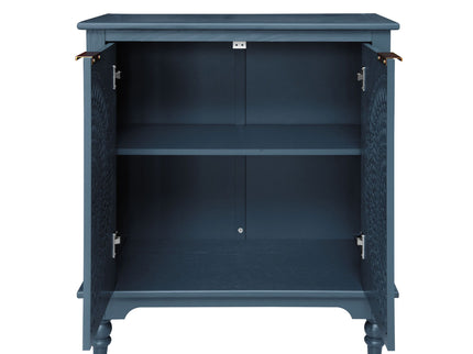 Hollow - Carved 2 Doors Accent Cabinet