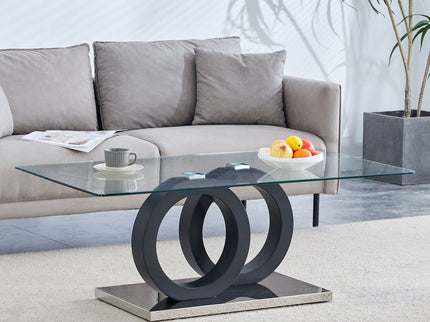 Minimalist Coffee Table - Black