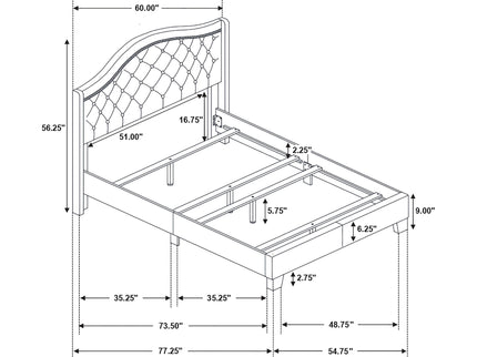 Copper - Wingback Bed