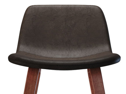 Addy - Counter Stool (Set of 2) - Distressed Brown
