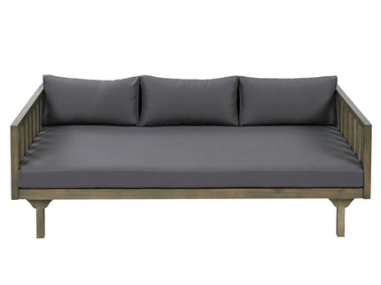 Claremont - 3 Seater Daybed Teak Acacia Wood Water Resistant Cushions