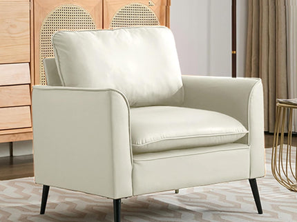 Nordic Retro Light Luxury Upholstered Sofa Chair