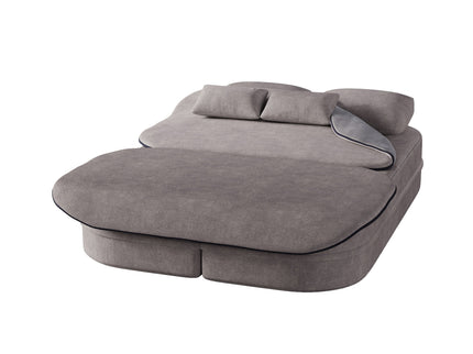 2 In 1 Foldable Sofa Bed With Multi Functional Blanket, Floor Lounge Sofa