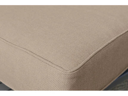 Handcrafted Outdoor Loveseat With Wicker Seating