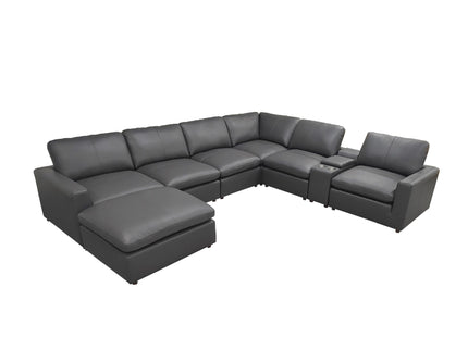 Large Seating Modular Upholstered Sectional