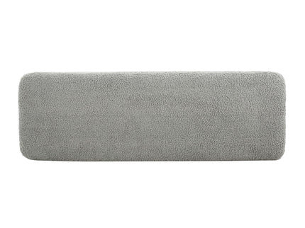 Contemporary Ottoman With Foam Cushion And Durable Upholstery
