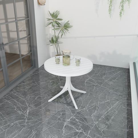 Round Table - White