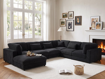 Upholstered Modular Sectional & Custom Configuration