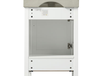 Bathroom Vanity With Sink, Frame And Drawer