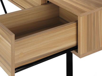Computer Desk For Home Office, Stylish Design, Storage Drawers, Transitional