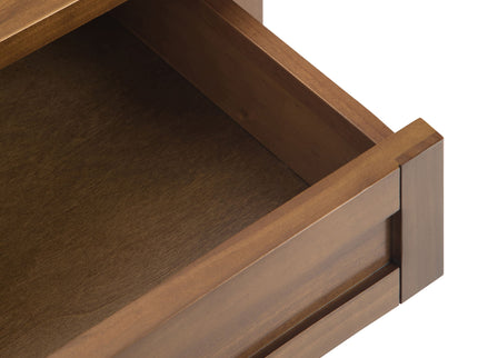 Warm Shaker - Bedside Table - Light Golden Brown