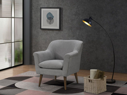 Shelby - Woven Fabric Oversized Armchair